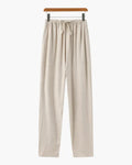 Relaxed Linen Drawstring Pants