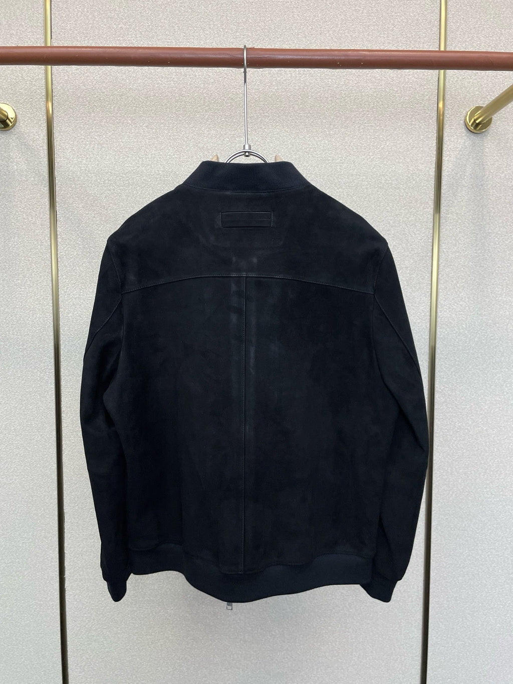 Leather Bomber Jacket