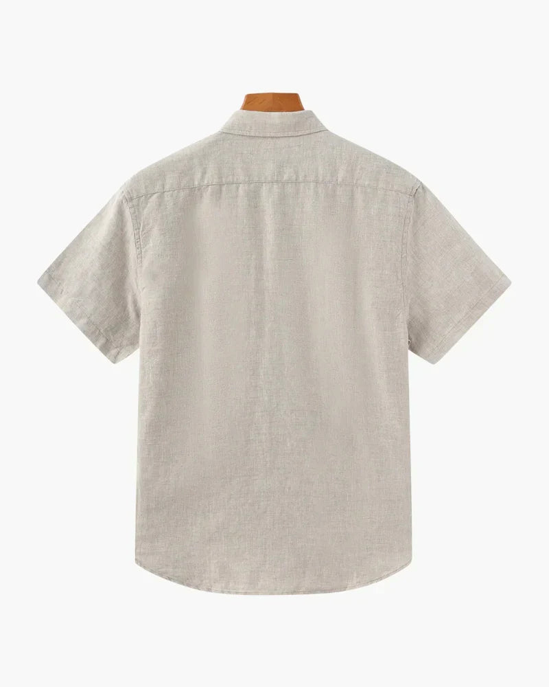 Coastal Linen Short Sleeve Shirt