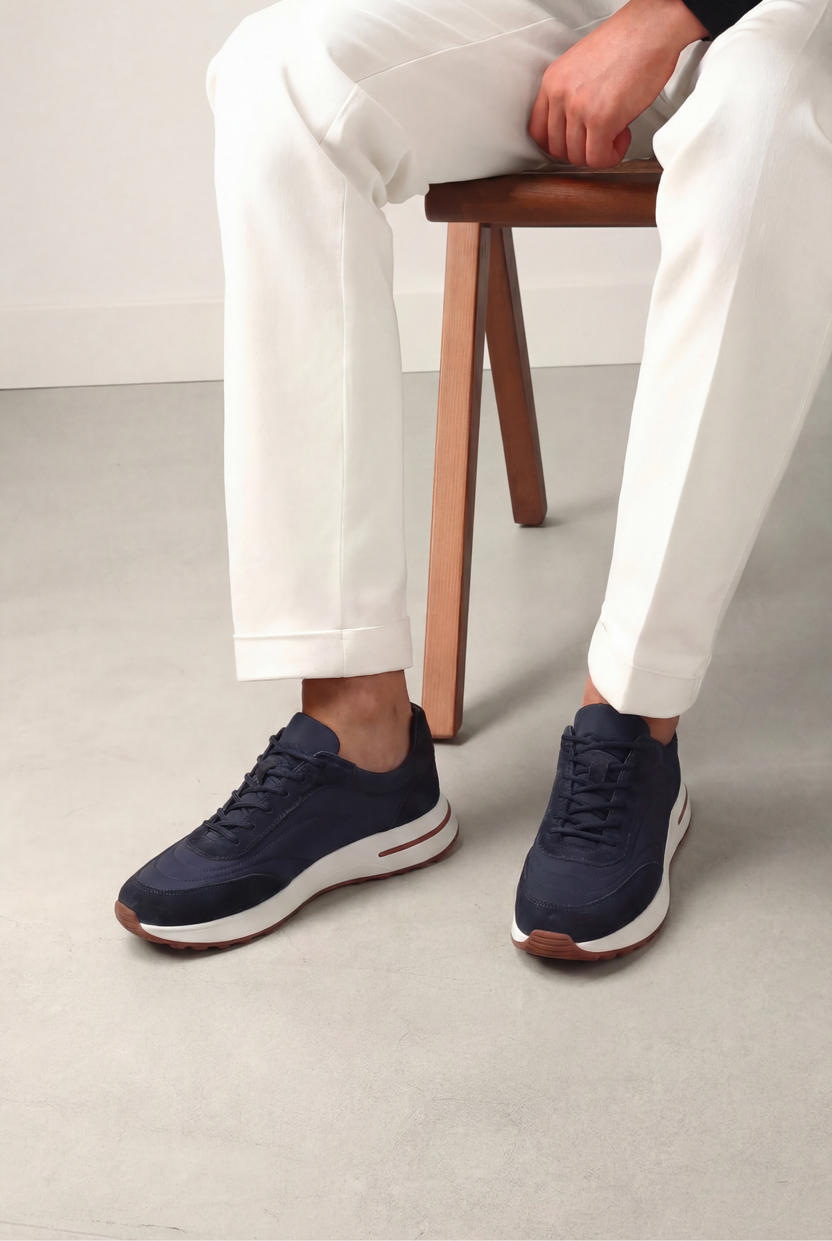 Portofino Sneaker Suede Blue