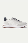 Portofino Sneaker Suede White